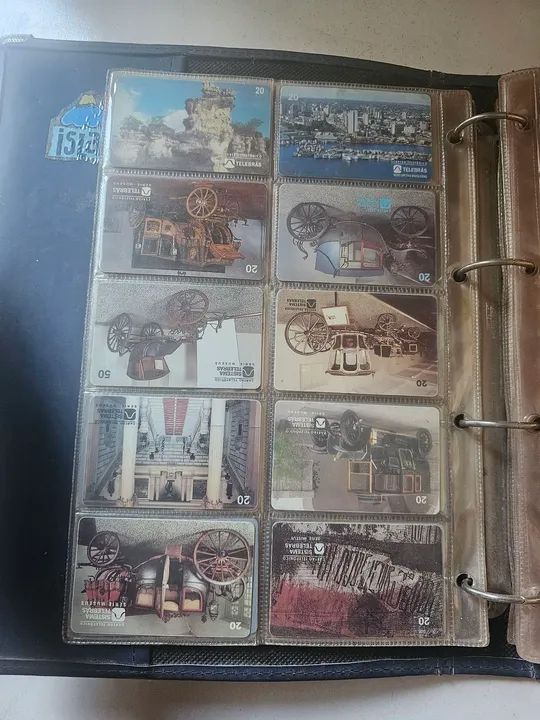 Coleção rara de cartões telefônicos  - Foto 6