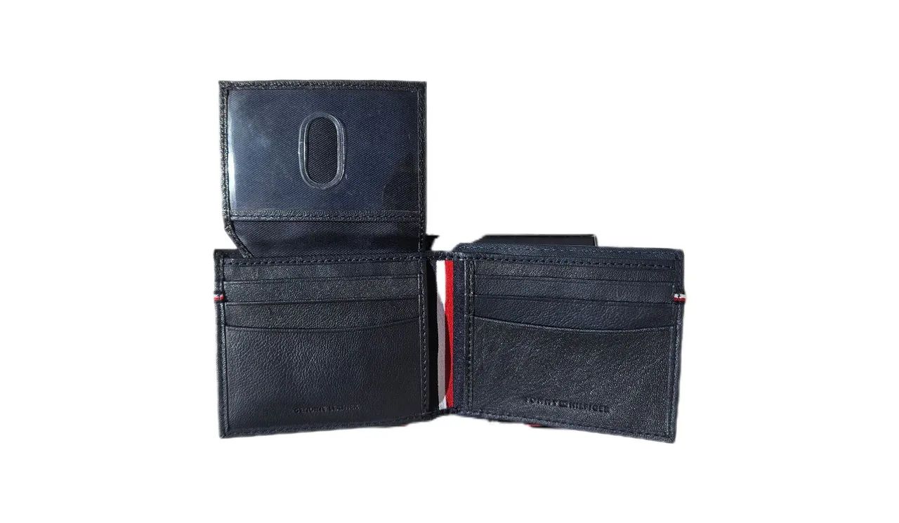 Carteira masculina azul  - Foto 4