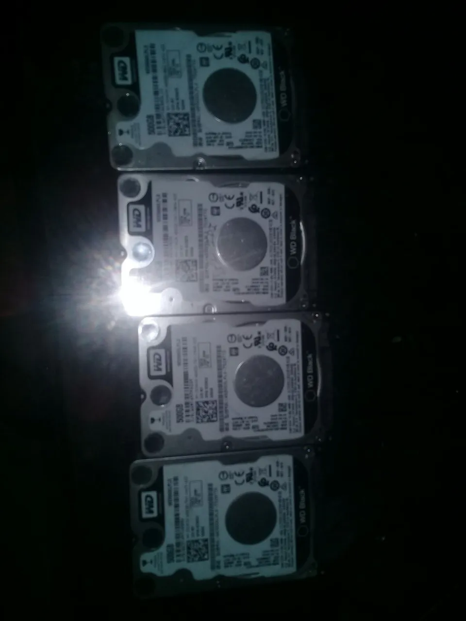 HDs WD Black 500GB Notebook ou console
