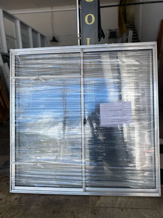 JANELA ALUMÍNIO 2F 1.00X1.00 SUPER OFERTA
