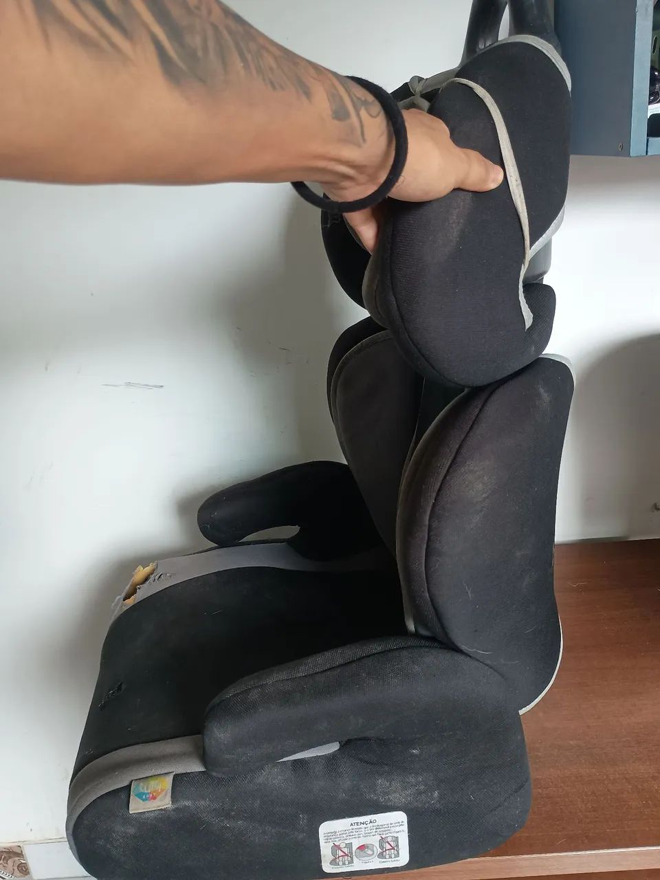 Cadeira de carro infantil usada - Foto 4