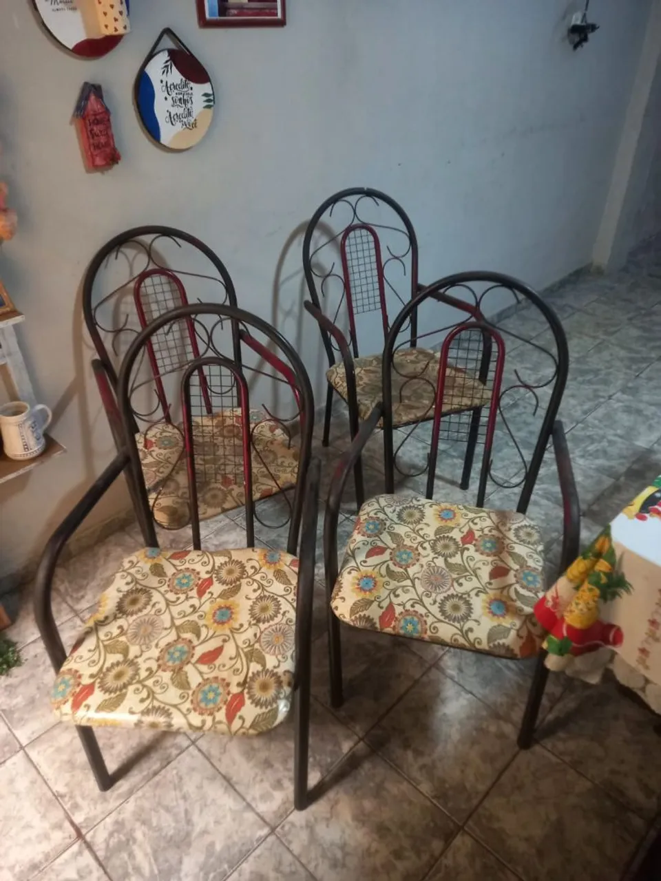 Conjunto de 4 Cadeiras de sala