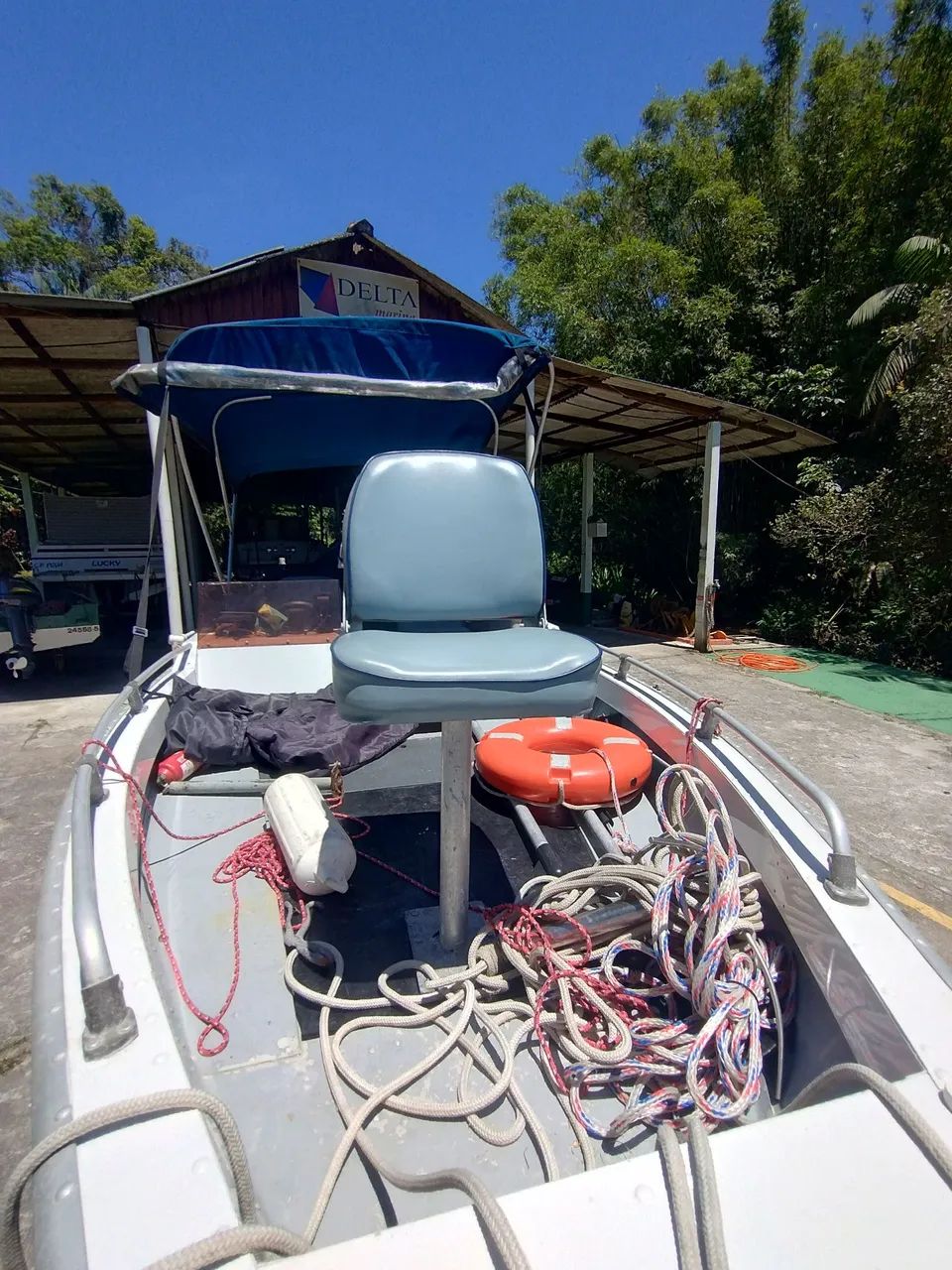 Oportunidade! Lancha Ecologia 19 Pés Motor Etech 75HP 2T - Foto 12