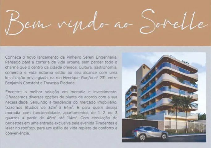 Apartamentos; Stúdios & Lofts. SORELLE. C117 - Foto 2
