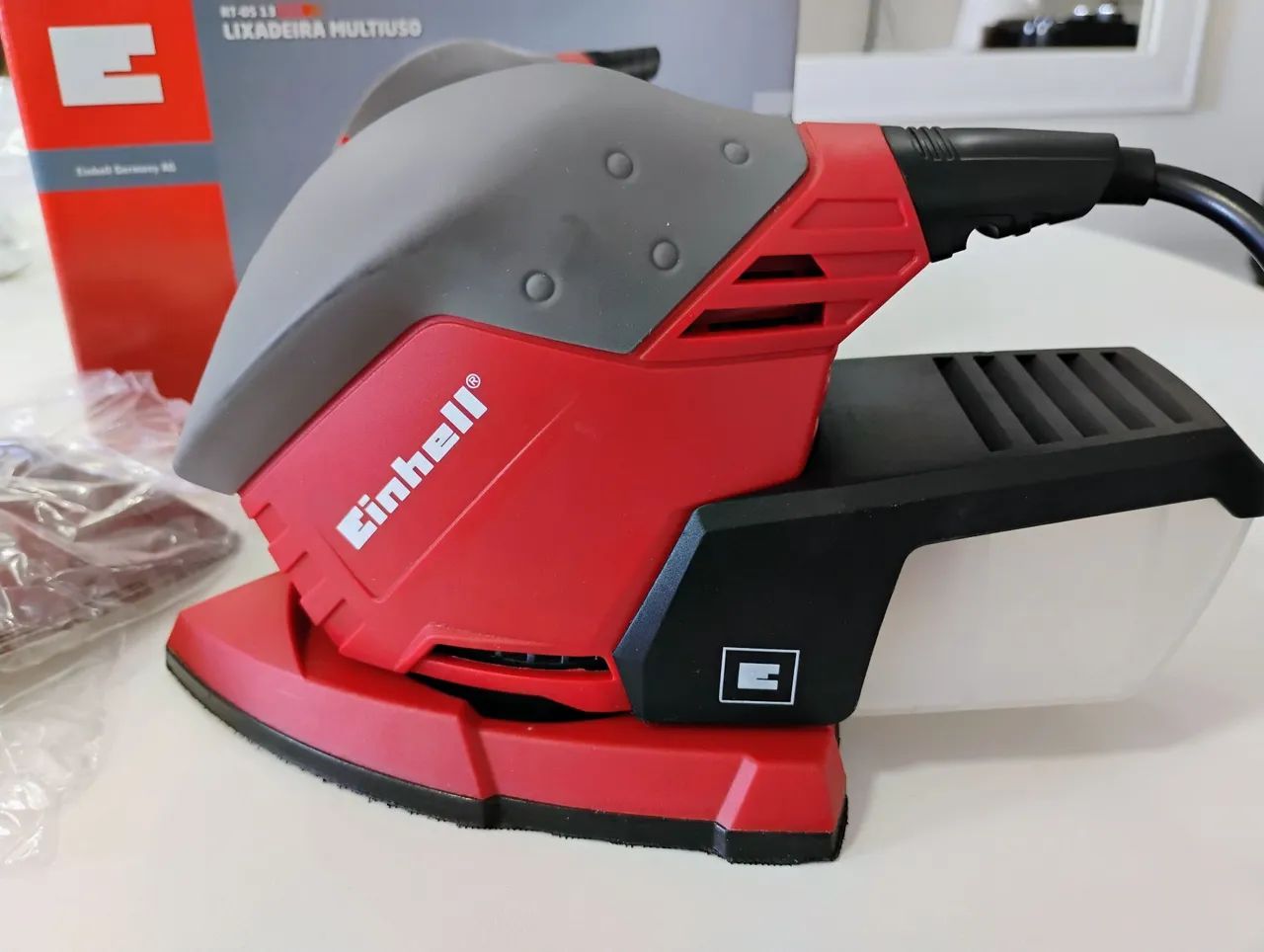 Lixadeira Multiuso Einhell RT-OS 13 - Nova - Foto 5