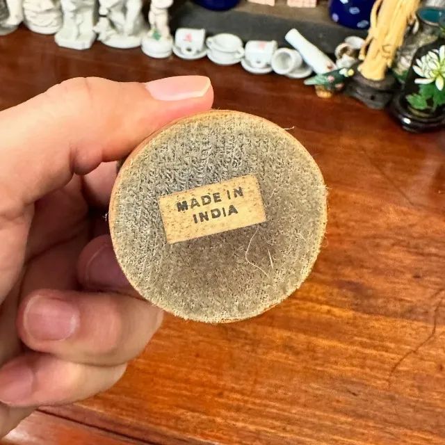 Esculturas de elefantes indianas em madeira. - Foto 6