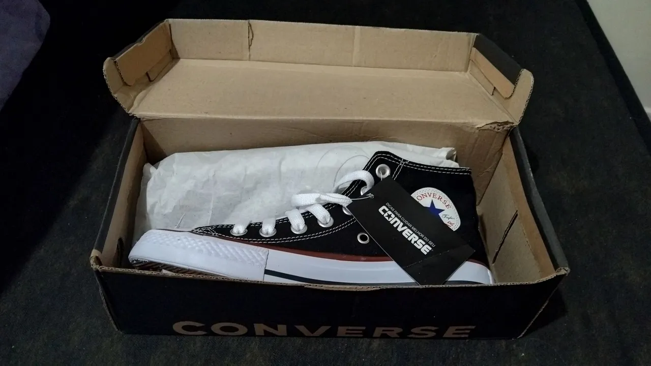 Tênis Converse All Star Preto