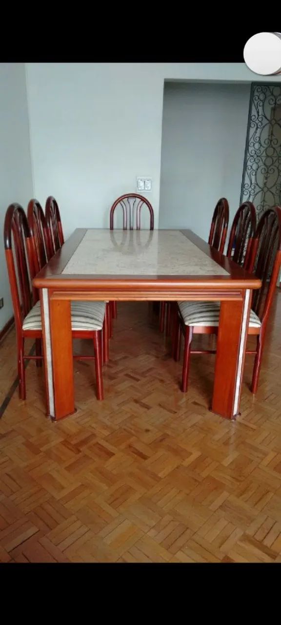 Mesa clássica de Jantar + 8 cadeiras + buffet  - Foto 2