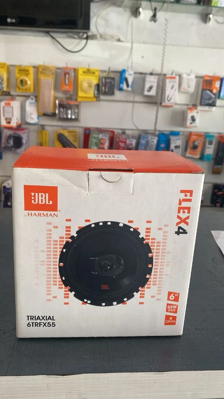 Par de Alto-Falantes JBL Flex4 Triaxial 6TRFX55