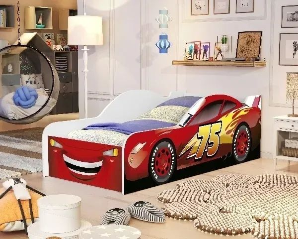 Cama Infantil Formato Carro de Corrida OLX - Monta na Hora