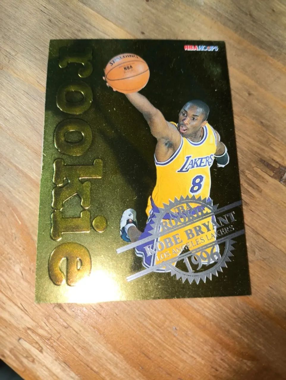 Card Kobe Bryant 1996 Hoops #3 Rookies