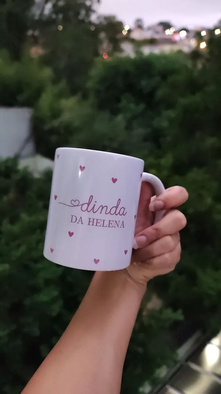 Canecas personalizadas Dinda e Dindo - Foto 4