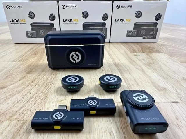 Microfone Hollyland Lark M2 (Combo) LACRADO Aceitamos Cartões - Foto 2