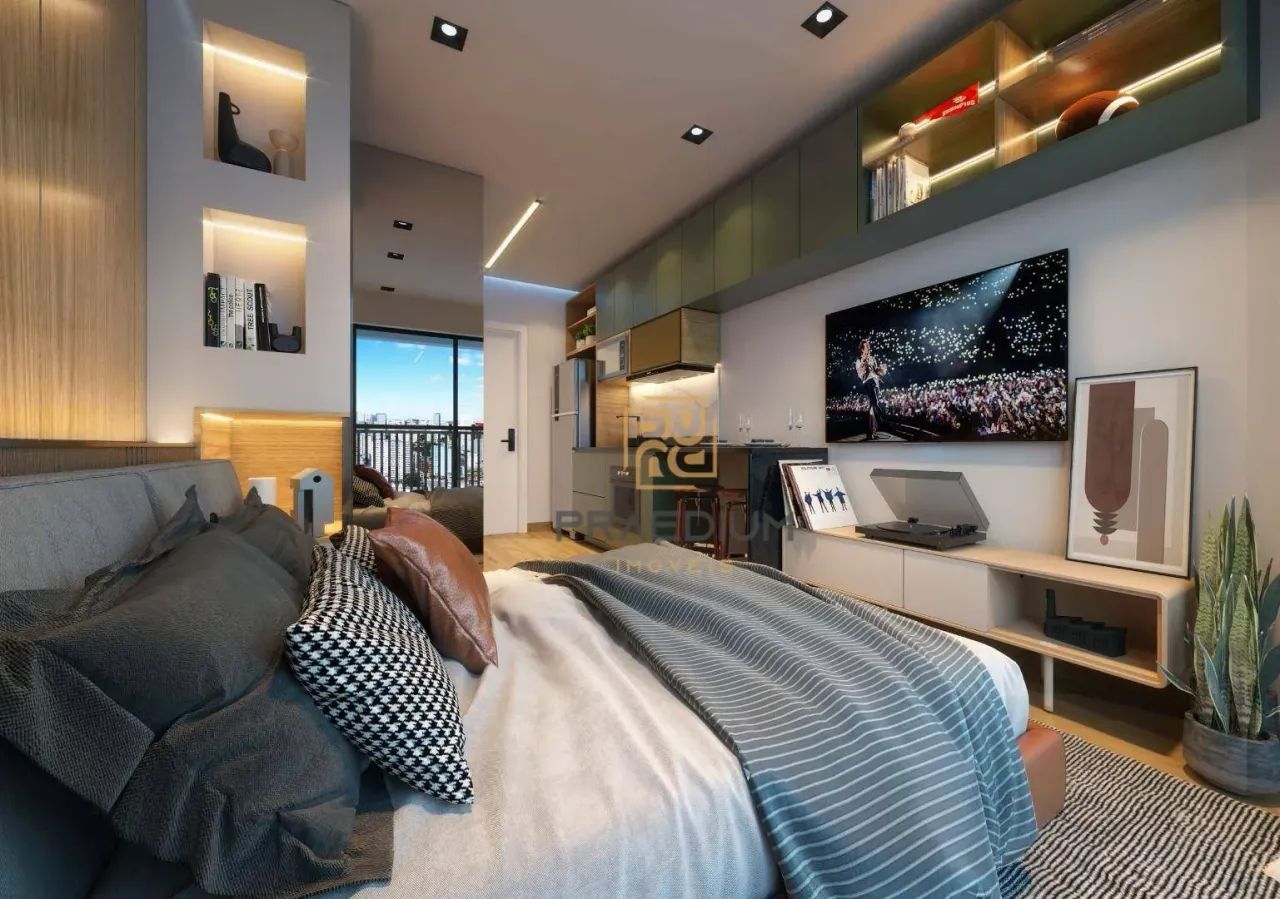 Studio com 1 dormitório à venda, 19 m² por R$ 242.500,00 - Centro - Curitiba/PR