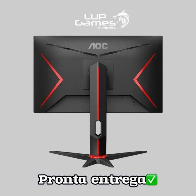 Monitor Gamer AOC 24 Pol , Full HD, 165 Hz, 1ms, (Novo Lacrado/loja física) - Foto 2