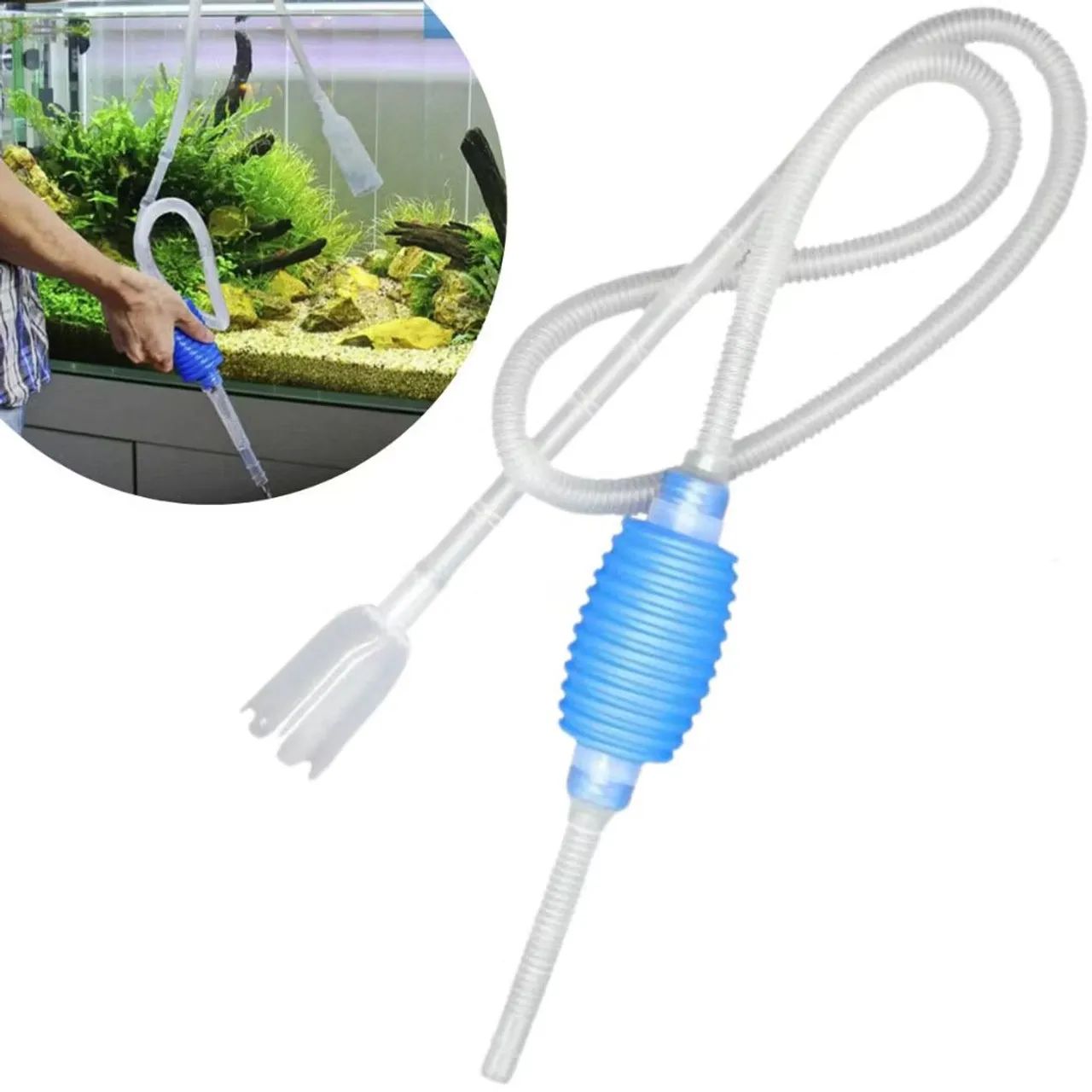 Sifão pra limpeza de aquário  - Foto 2