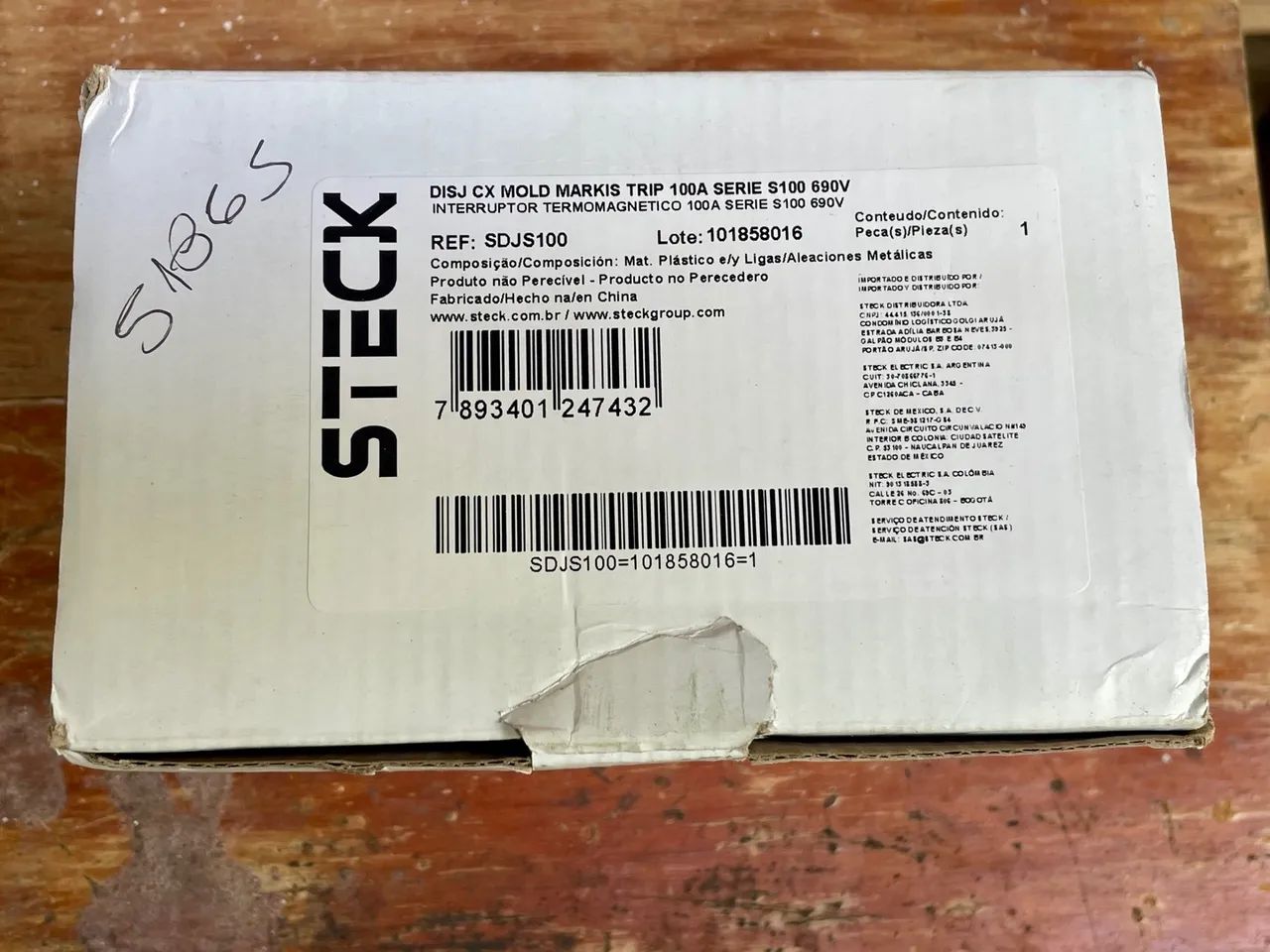 Disjuntor Steck SDJS100 100A 400/415V - Foto 4