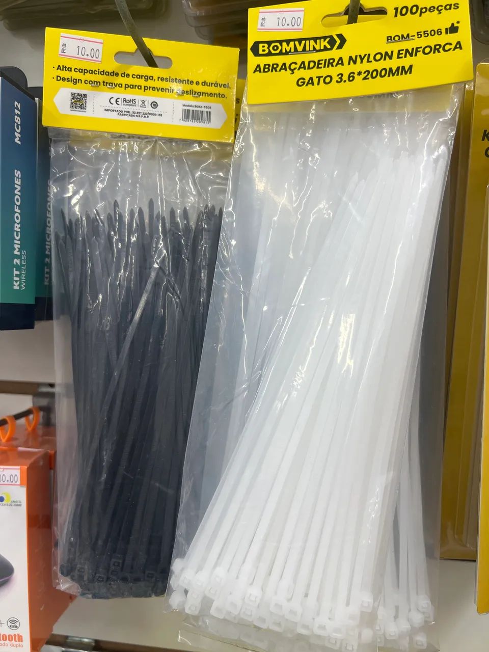 Abraçadeira nylon