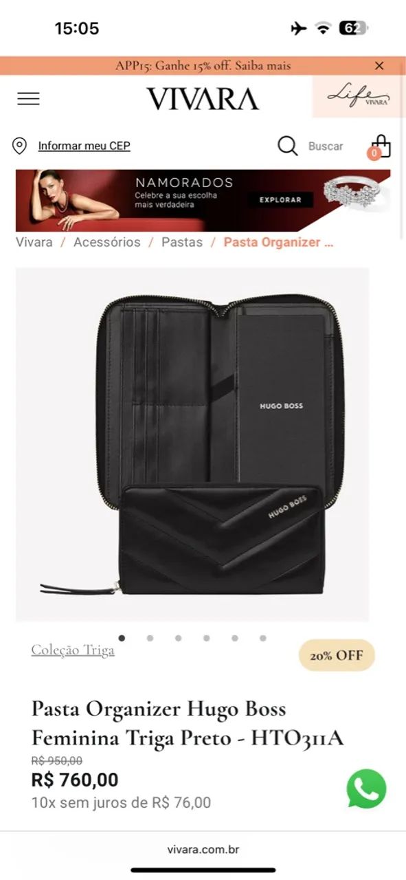 Carteira Hugo Boss  - Foto 2