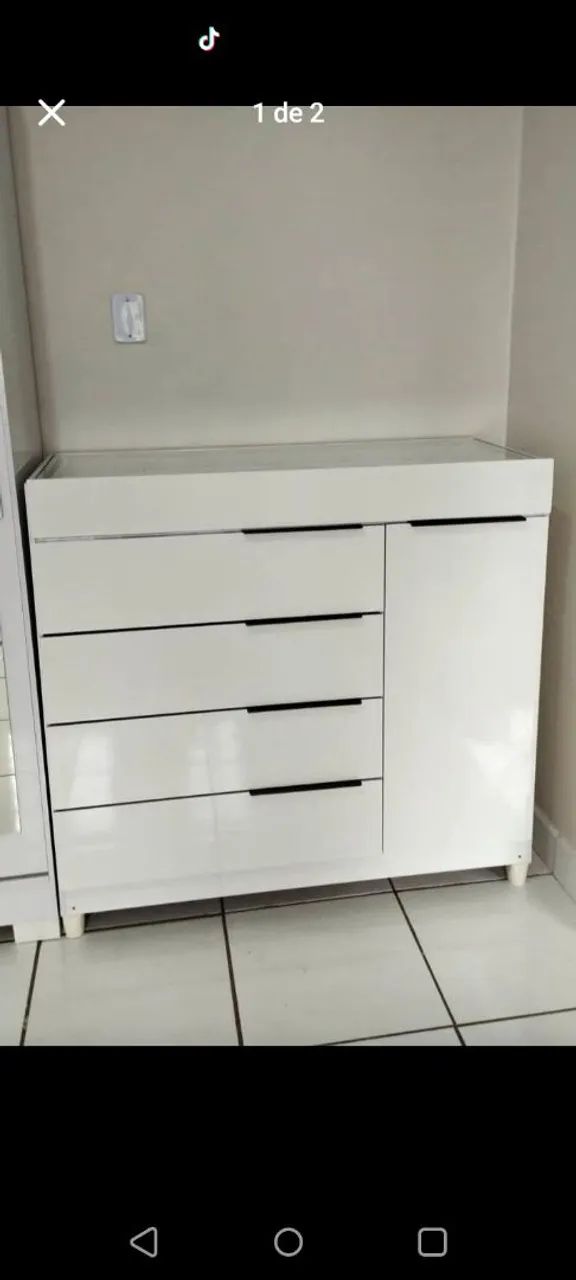 Cômoda Porta Jóia Na Promoção. Entrega É Montagem Grátis Loja R&L Moveis  - Foto 6