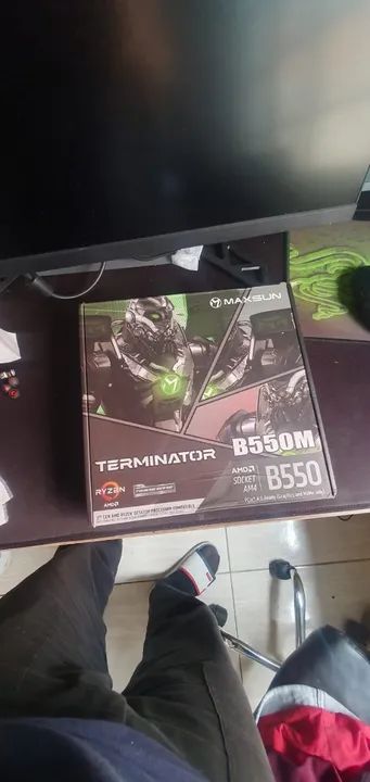 Kit Amd Ryzen 5 4500 + Maxsun Terminador B550m + 16gb - Foto 3