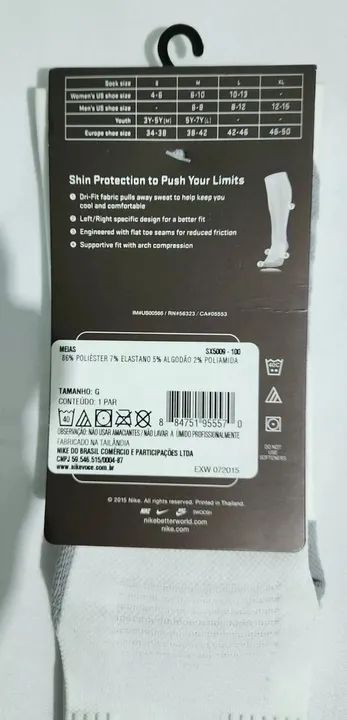 1 Par De Meia Meias Nike Elite Htc Corrida Cano Alto Tam. 40-43 - Foto 4