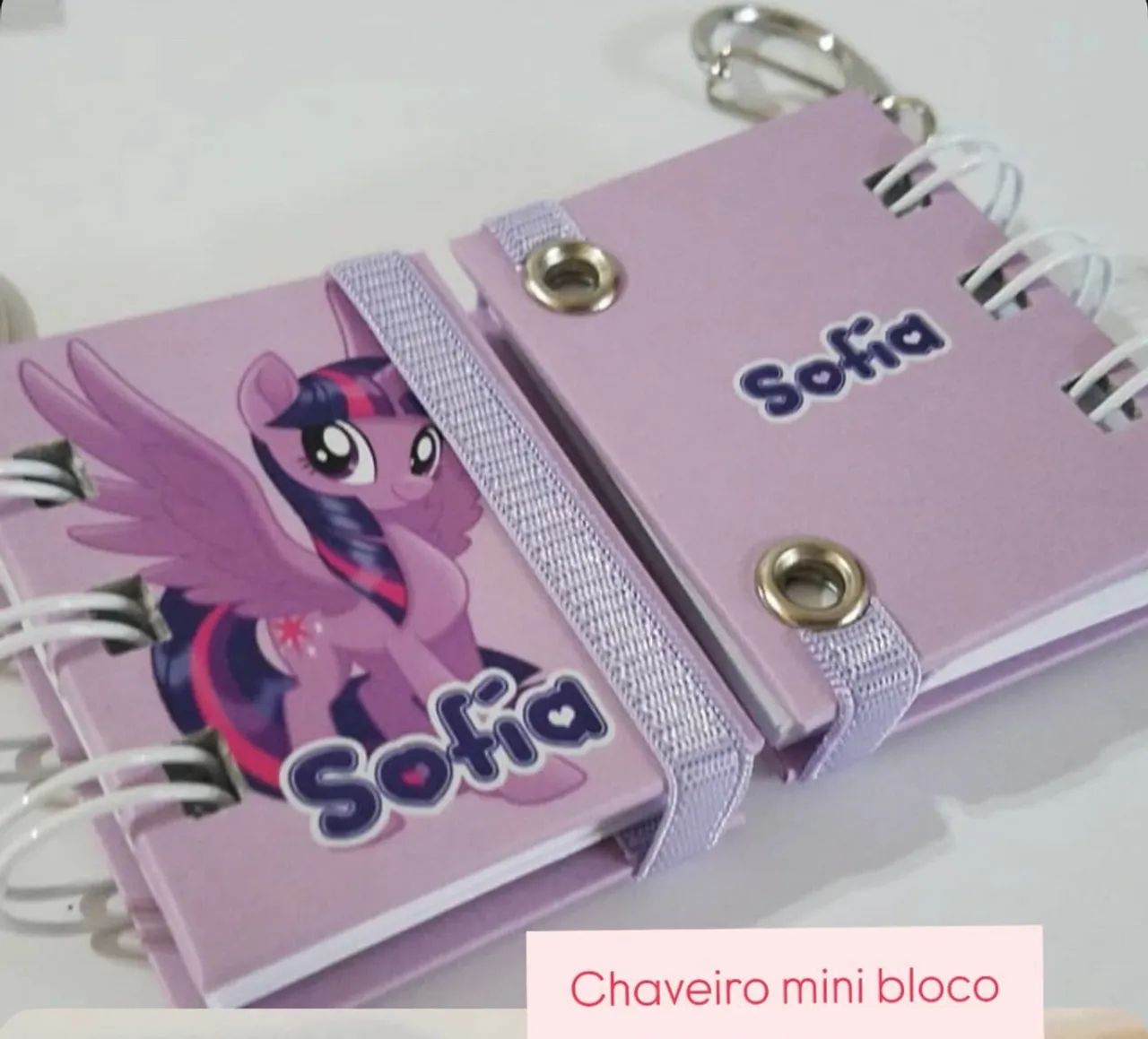 Mini chaveiro bloco  - Foto 4
