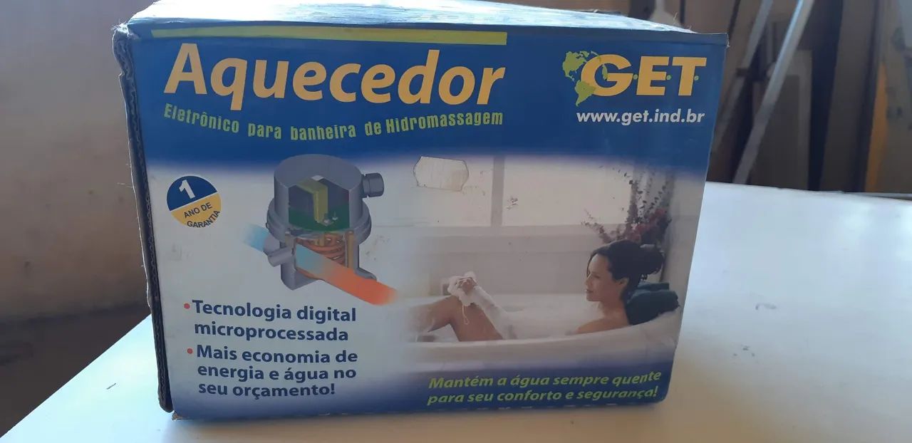 Aquecedor Eletrônico para Hidromassagem Get - Foto 4