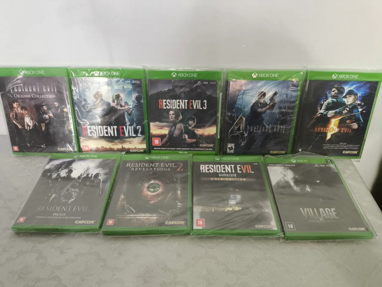 Resident Evil Xbox One - Coleção Completa