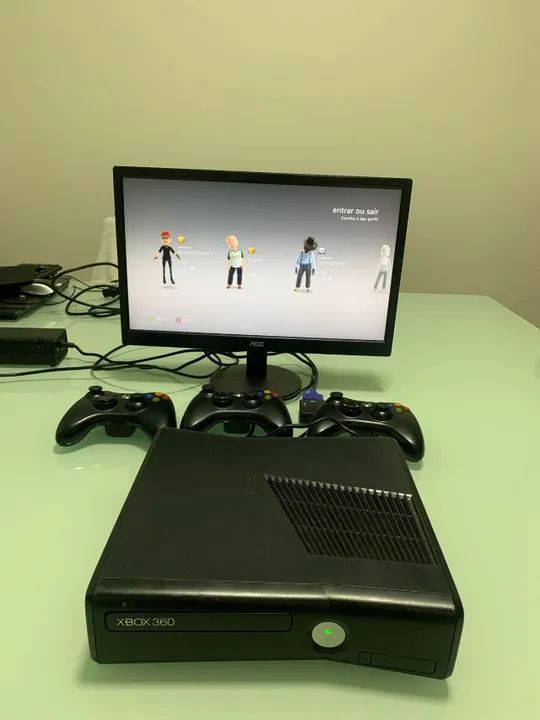XBOX 360 USADO EM PERFEITO ESTADO - Foto 3