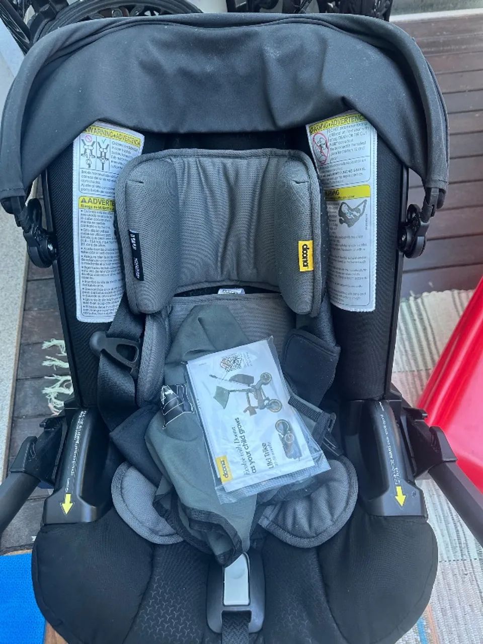 Bebê conforto que vira carrinho Donna - Foto 2