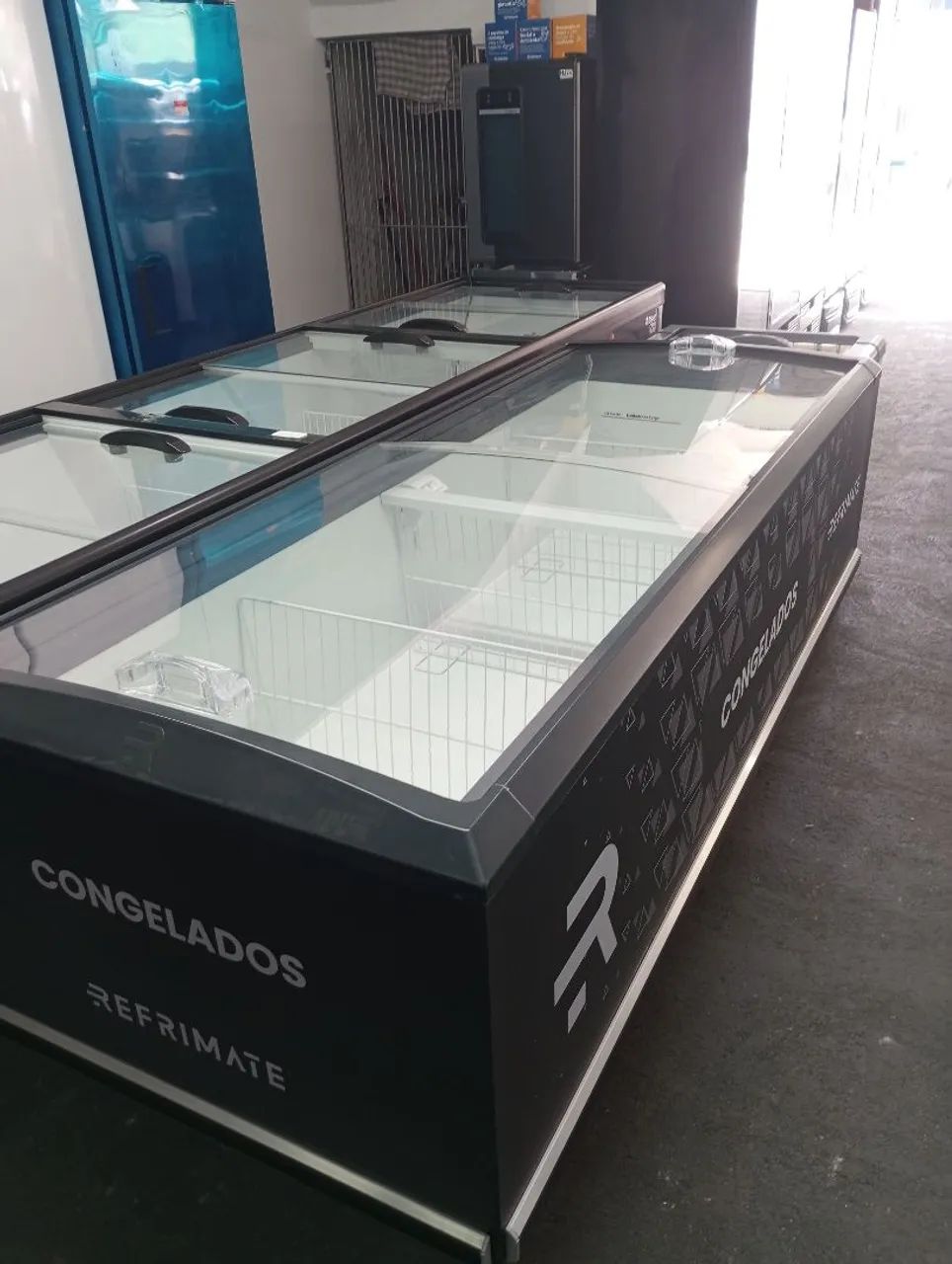 NZ. Ilha de congelados 2 metros REFRIMATE 