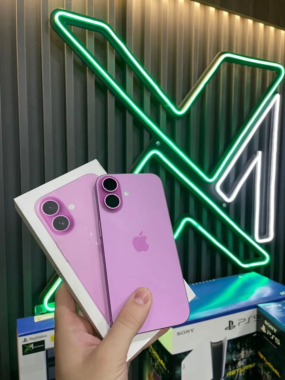 iPhone 16 pronta entrega rosa sem detalhes - avance hoje  - Foto 3