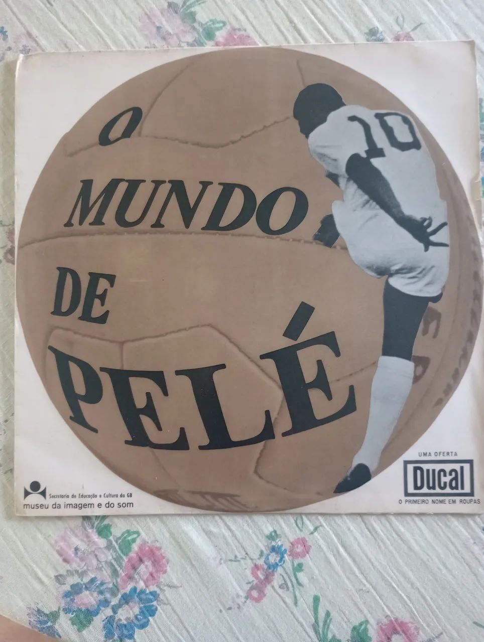 Disco de Vinil O Mundo de Pelé