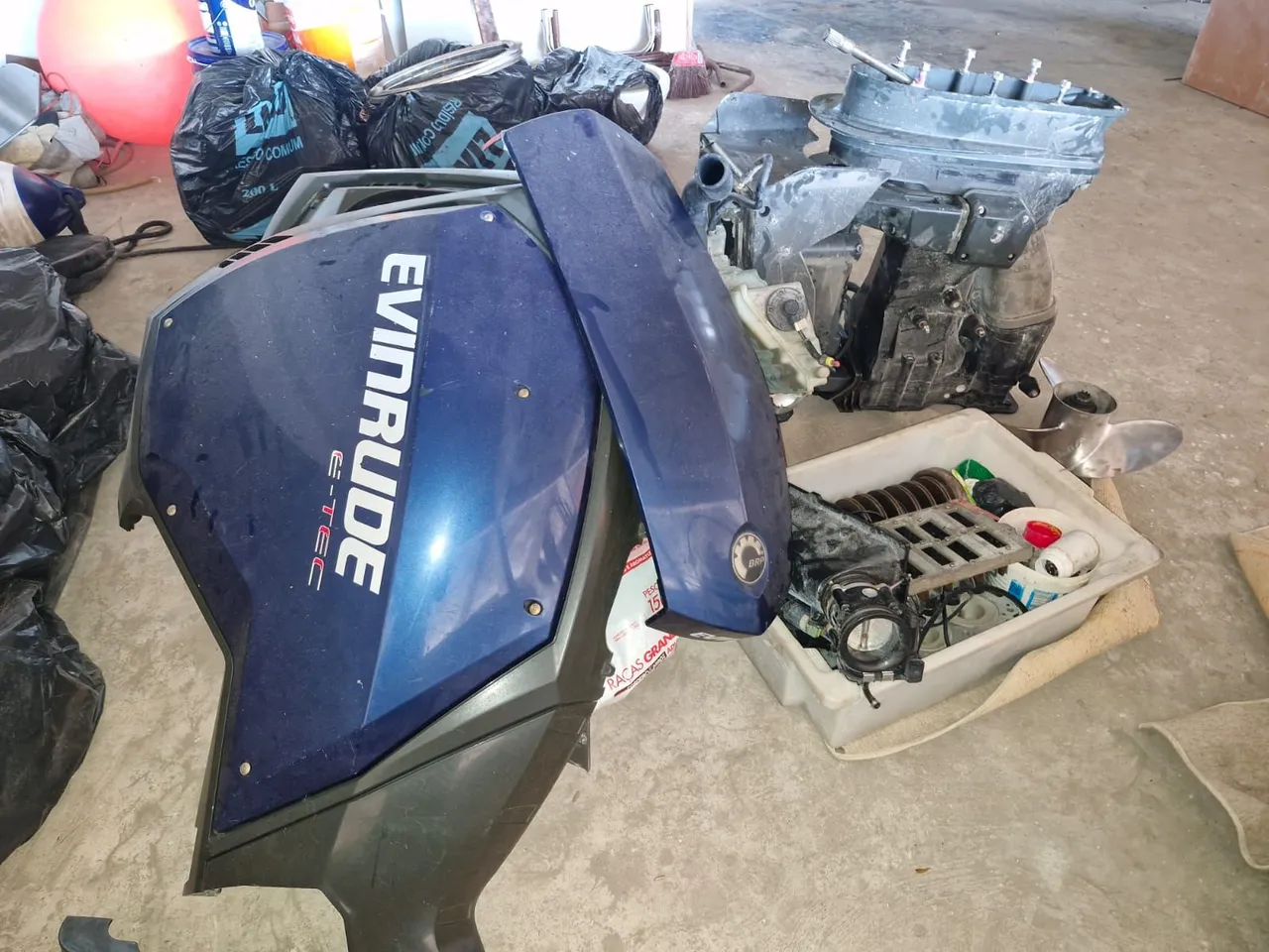 Motor evinrude G2 175 hp ano 2019