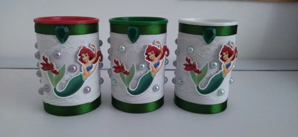 Personalizado Infantil  para Festa P - Tema: Pequena Sereia ?