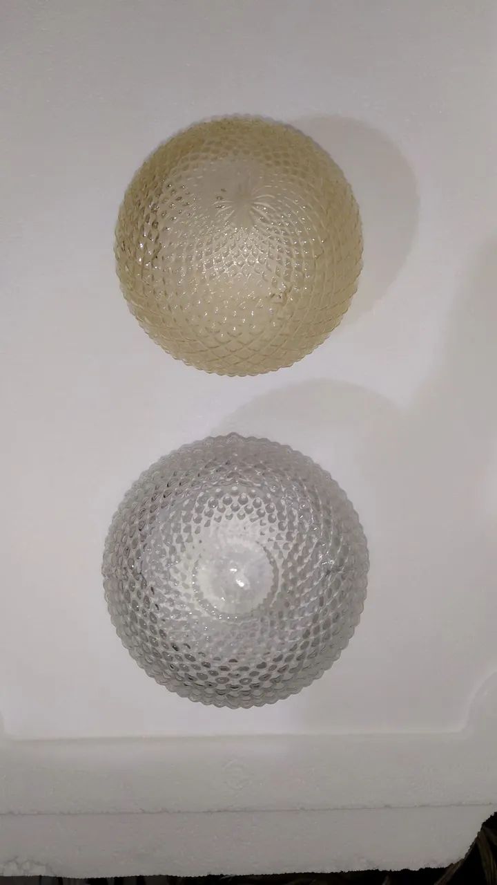 Plafon de vidro antigo vários modelos e tamanhos  - Foto 2