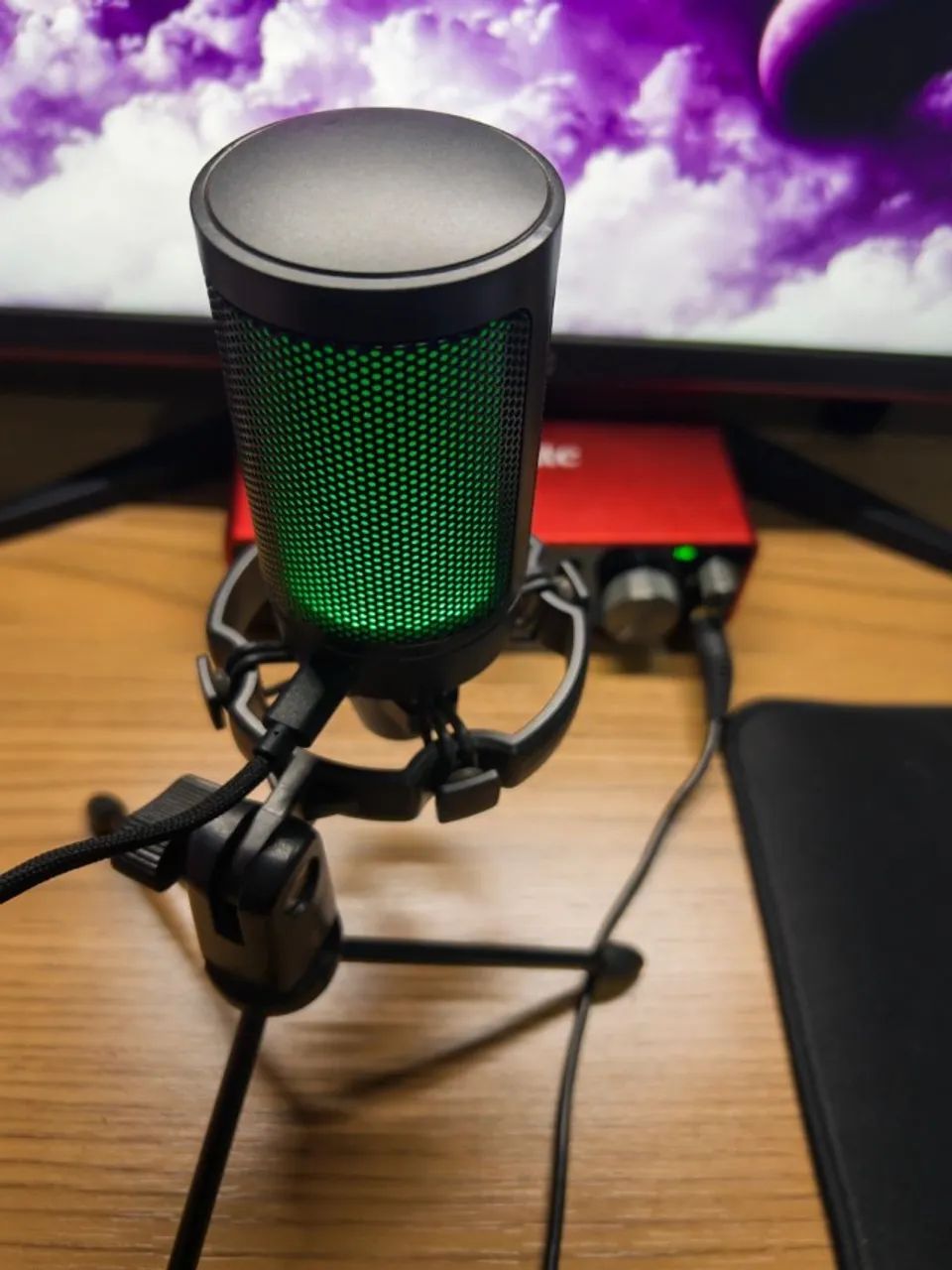 Fifine A2 Gamer RGB USB Microphone (USED)64617707785987120