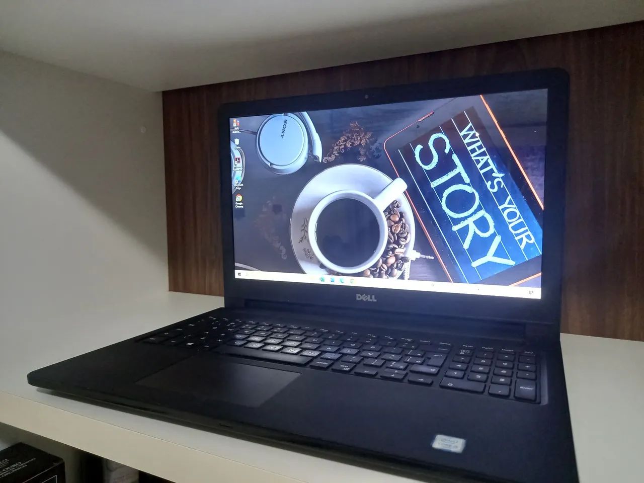 Notebook DELL (melhor marca) (CONSERVADO E RÁPIDO)