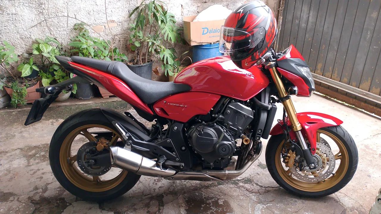 Honda CB 600-  2013/2014 Vermelha - Impecável - Foto 3