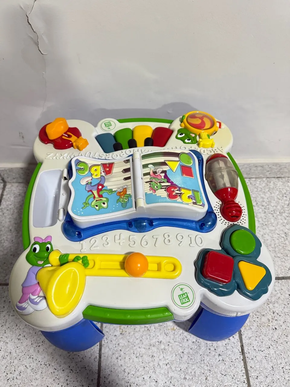 Mesa Educativa LeapFrog com sons e formas | Não funciona | Usada | Educativa completa
