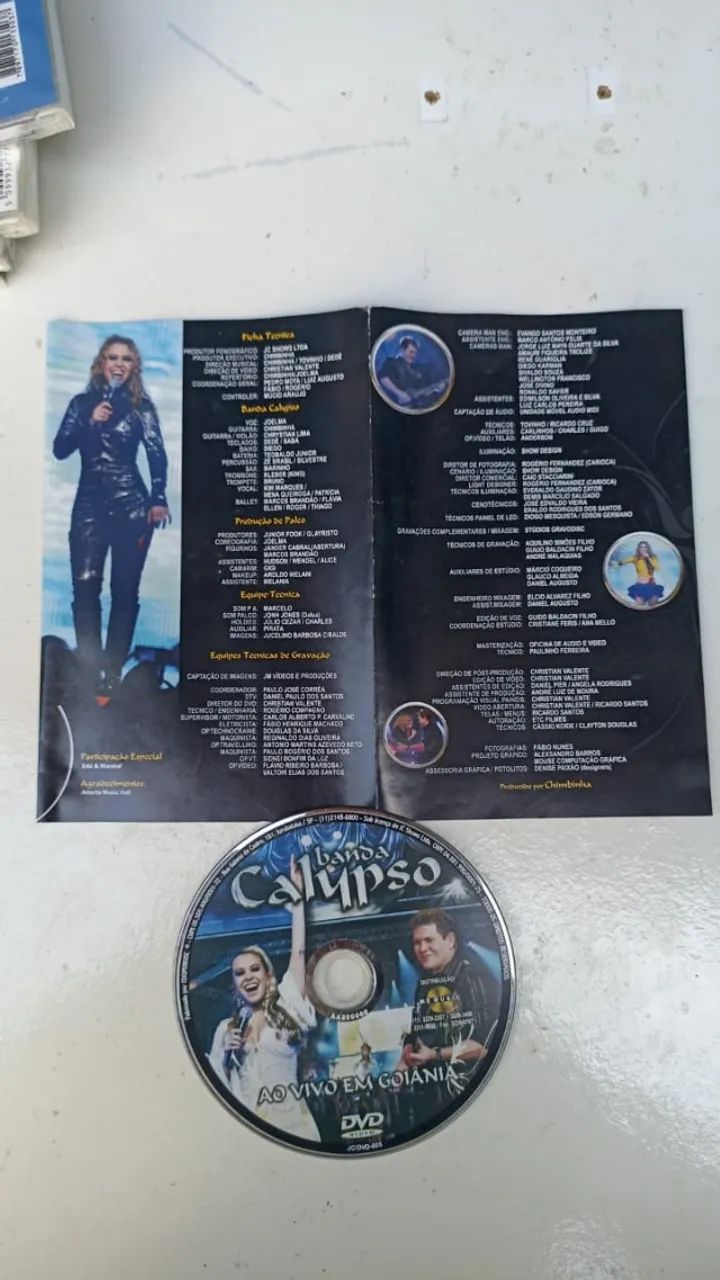 DVD Banda Calypso - Ao Vivo em Goiânia - Foto 2
