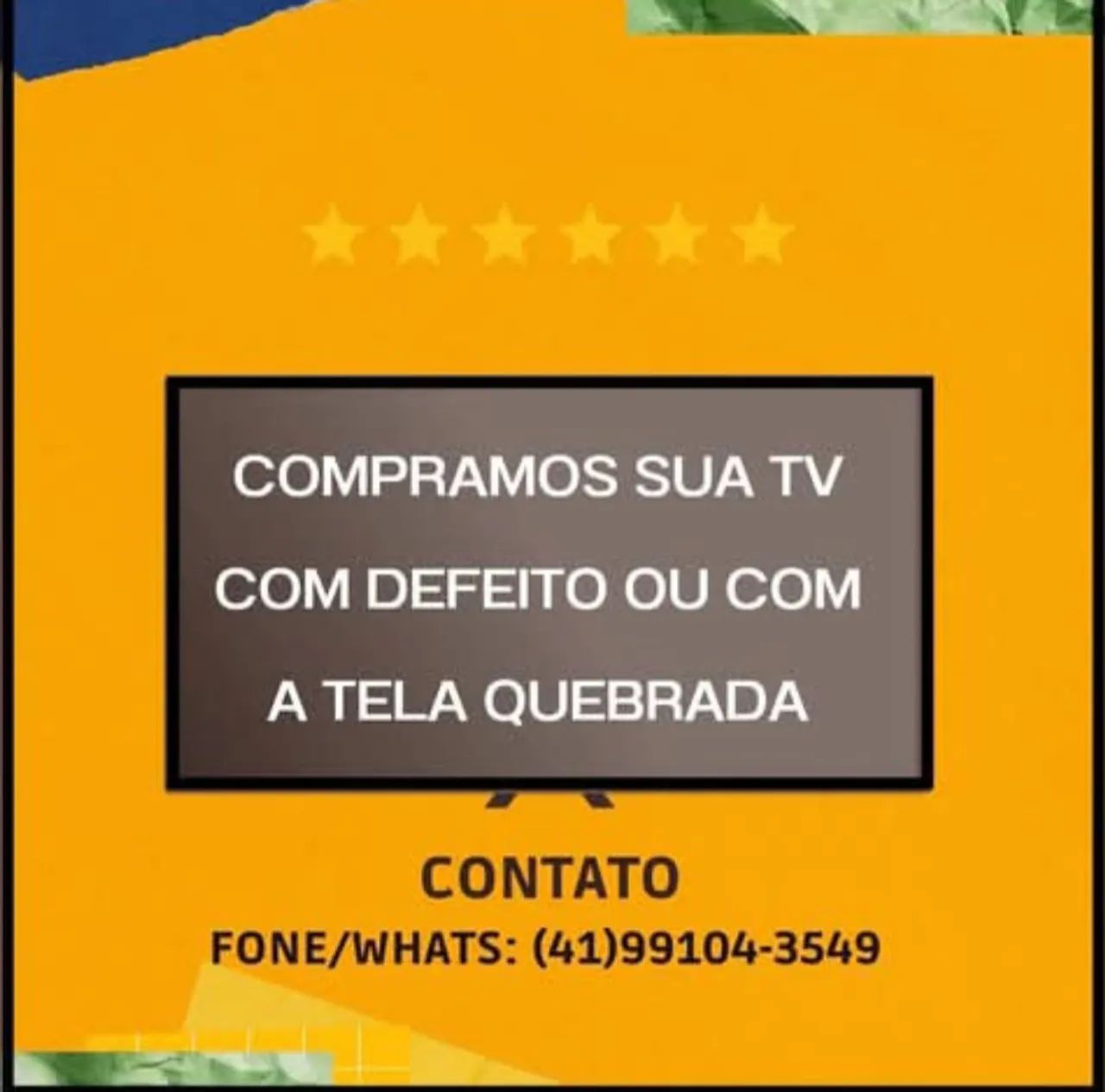  TV SMART, LED E PLASMA COM TELA QUEBRADA OU DEFEITO  - Foto 3