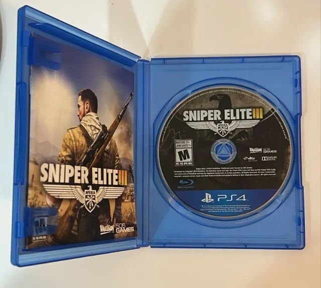 Sniper Elite III - PS4 seminovo, excelente estado, funcionando perfeitamente. - Foto 2