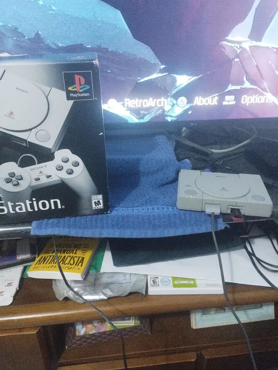 Playstation Classic desbloqueado.
