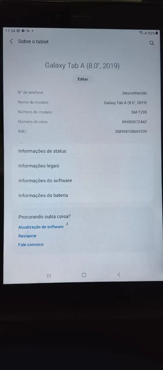 Tablet Galacy TAB 1 Sansung - Foto 4