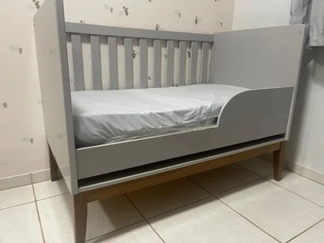 Berço Cinza - Matic