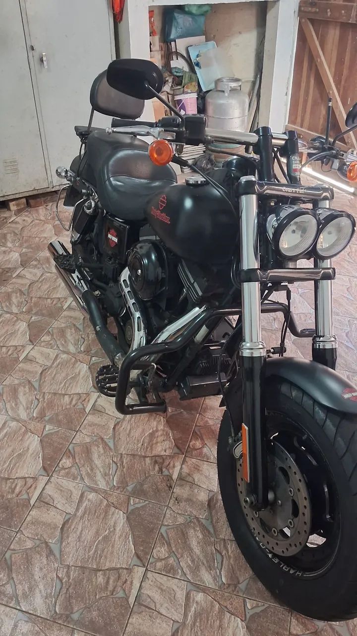 FAT BOB 2017 PRETO FOSCO - Foto 5