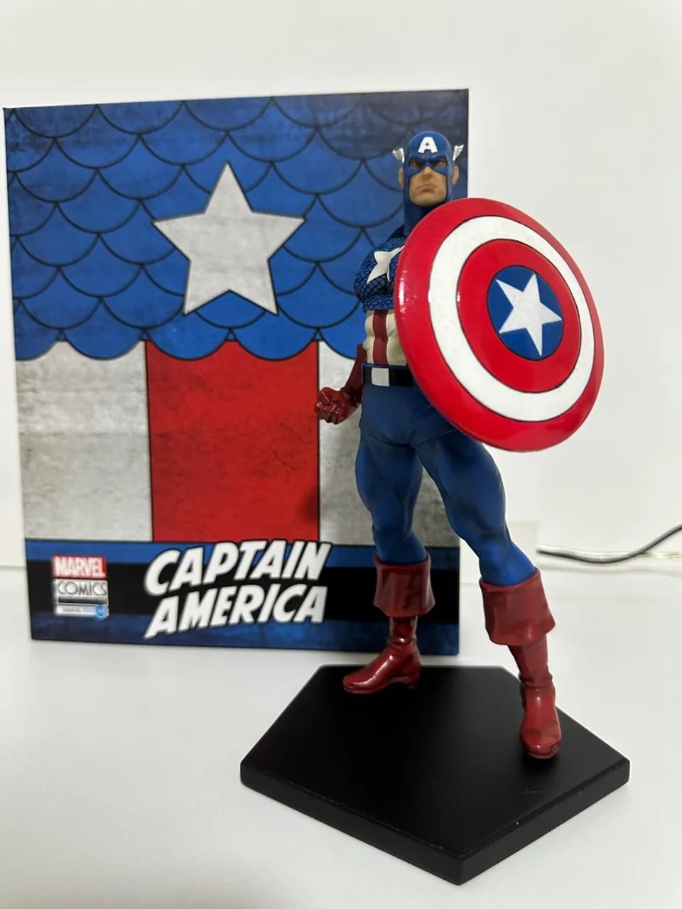 Capitão América Art Scale 1/10  Marvel Comics Serie 4 - Iron Studios (Usado) - Foto 3
