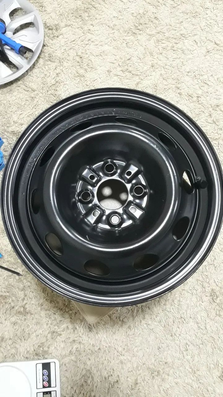 Roda de ferro Aro 14 Original Fiat Strada/Nova fiorino 